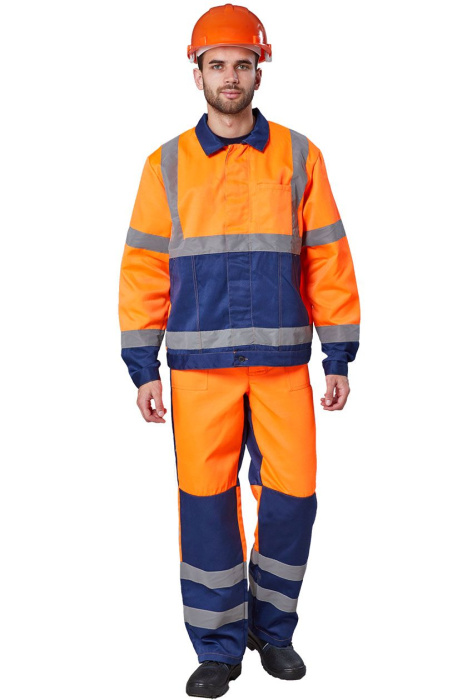 Костюм сигнальный «Дорожник» оранжевый