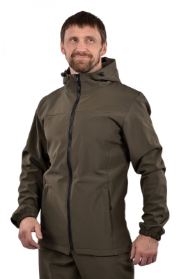 Толстовка «КУР 855.1» софтшелл флис-мембрана хаки